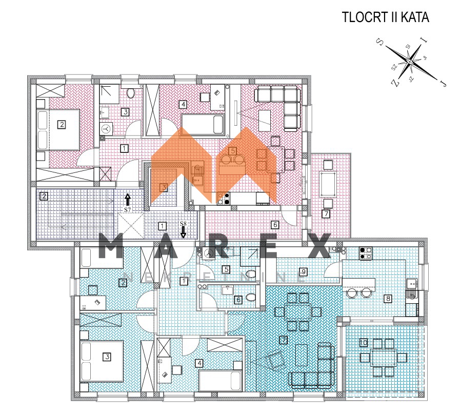 STAN OROSLAVJE, 2. KAT, 96.25 m2